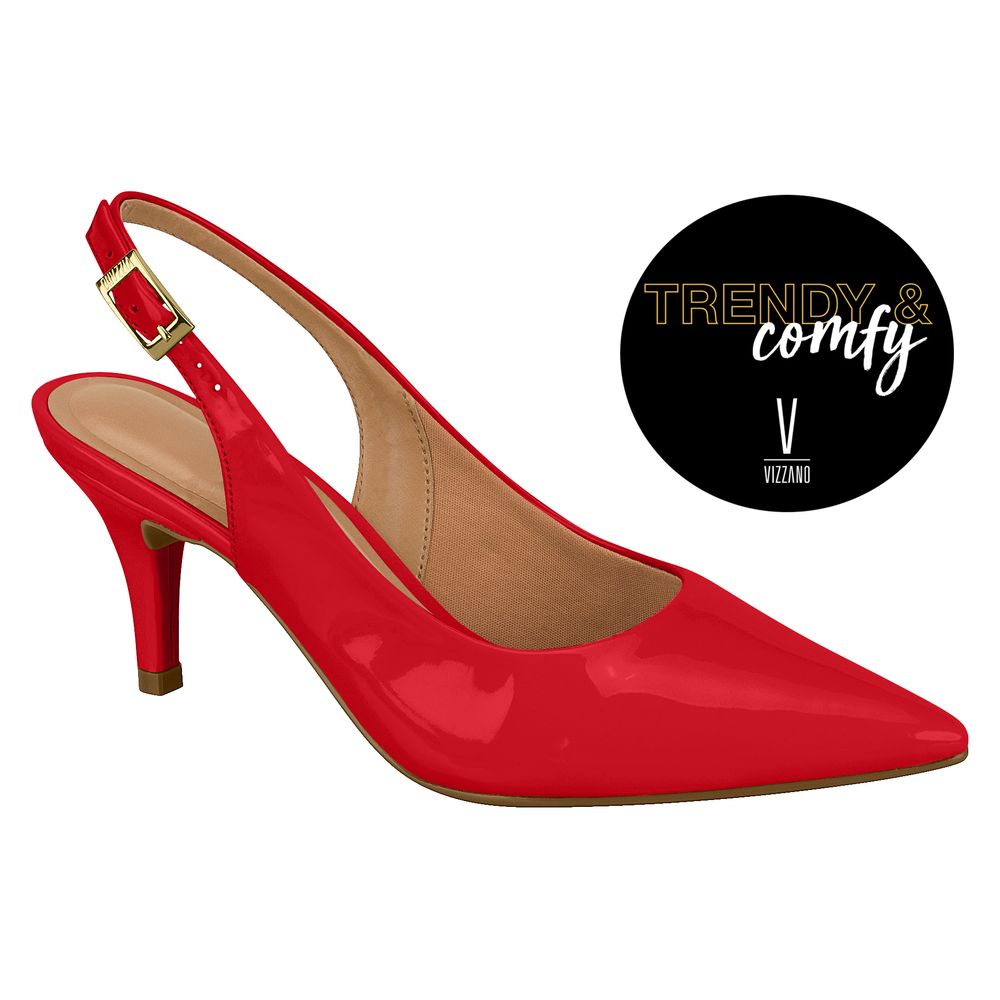 Vizzano Dafiti Zapatos Rojos Tacón Alto Rojo Vizzano